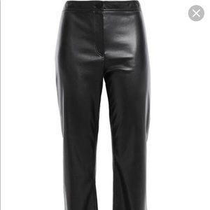 Theory Faux Leather pants
